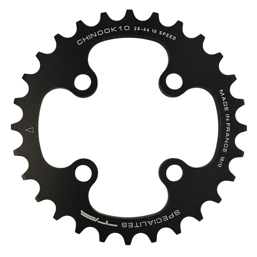 TA Specialites Chinook-10 MTB 10 speed Klinge 28t