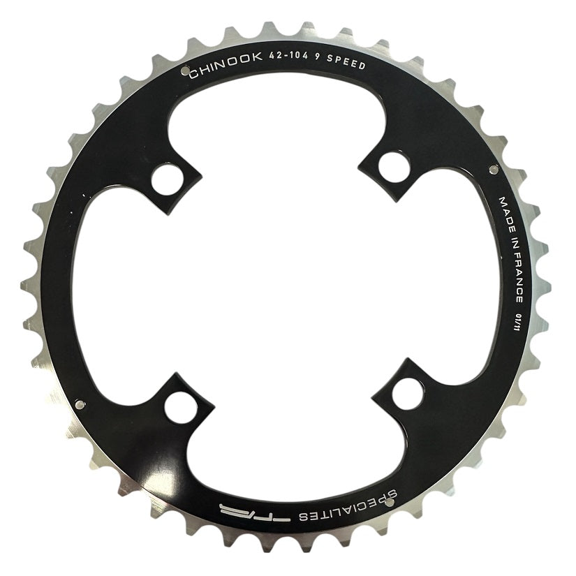 TA Specialites Chinook MTB 9 speed Klinge 42t