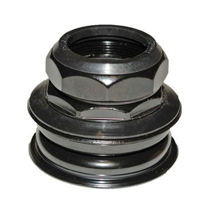 TH 805ST styrfittings 1-1/8" semi-integrated med gevind stål sort