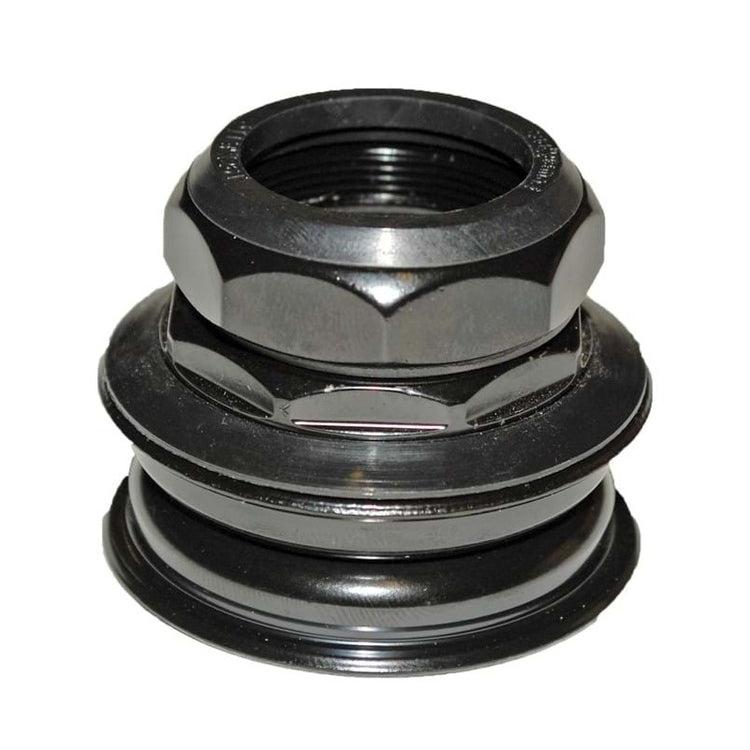 TH 805ST styrfittings 1-1/8" semi-integrated med gevind stål sort