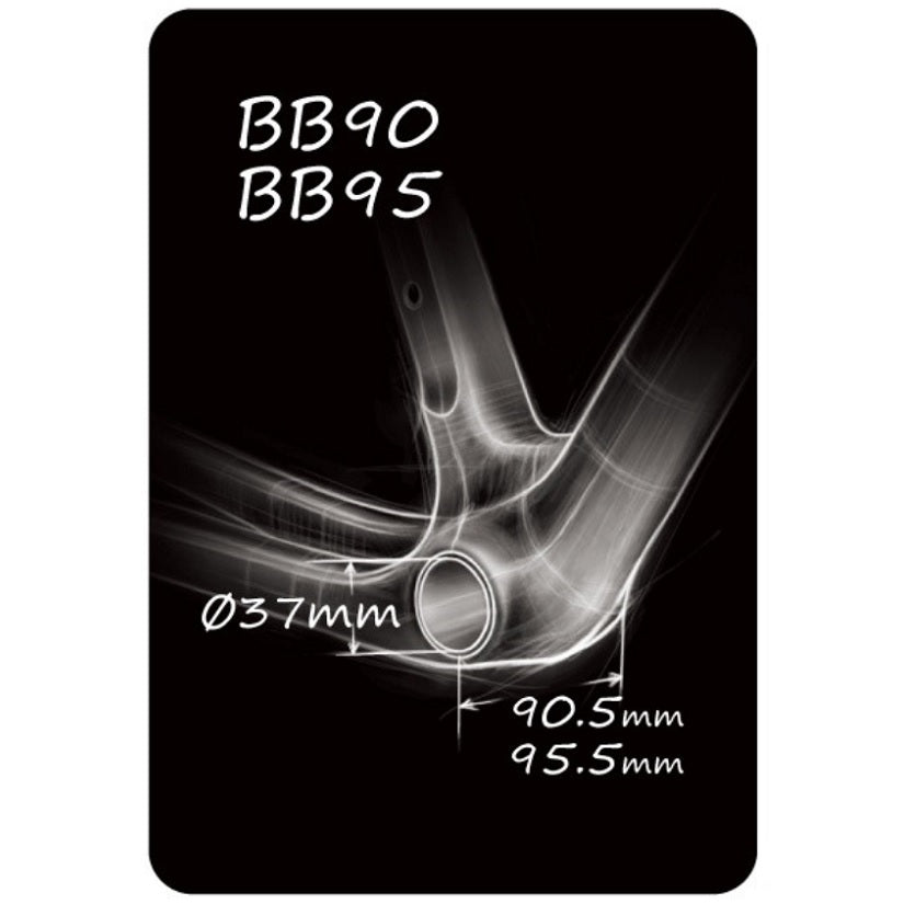 Token BB3724(C3) Ninja krankboks - 37.1x90.5-95.5mm