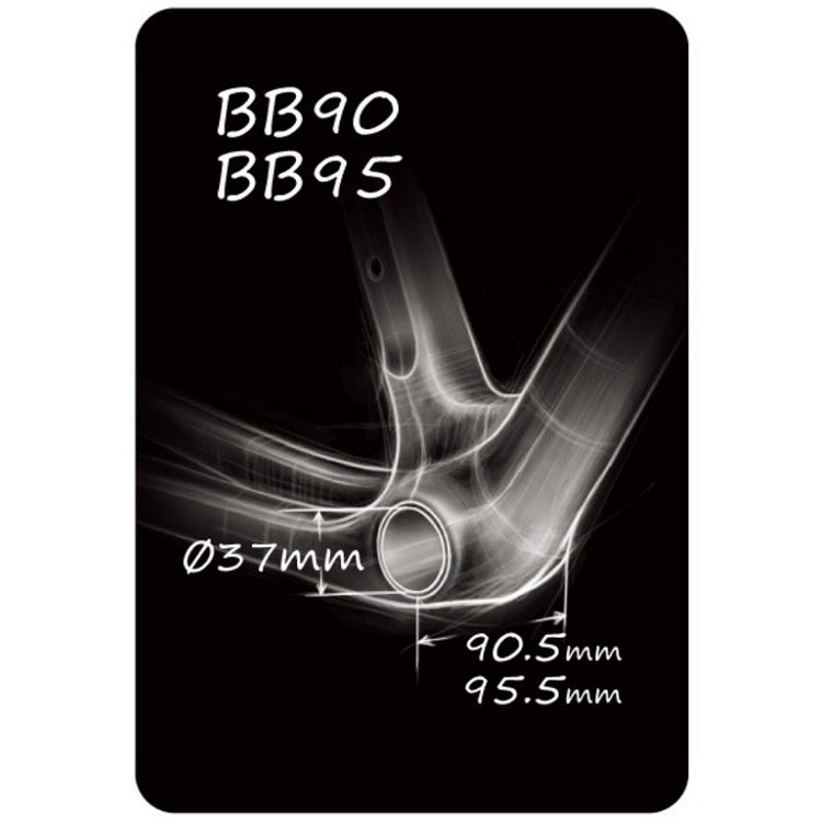 Token BB3724(C3) Ninja krankboks - 37.1x90.5-95.5mm