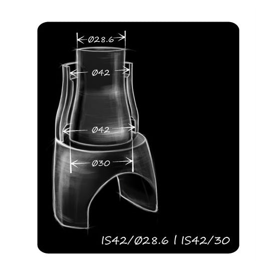 Token Omega-A3 Styrfitting - 1-1/8"