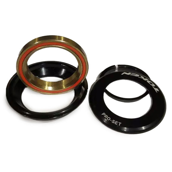 Token TK073U-TBT styrfittingsleje 1-1/8" øvre 2i1 sort