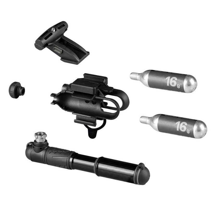 Topeak Hybrid Master Mini - Cykelpumpe med Co2 funktion