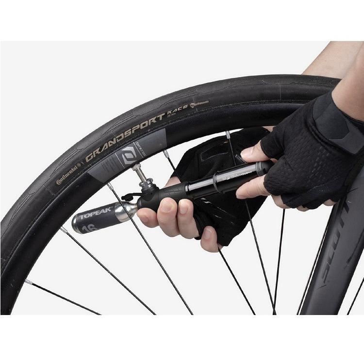 Topeak Hybrid Master Mini - Cykelpumpe med Co2 funktion