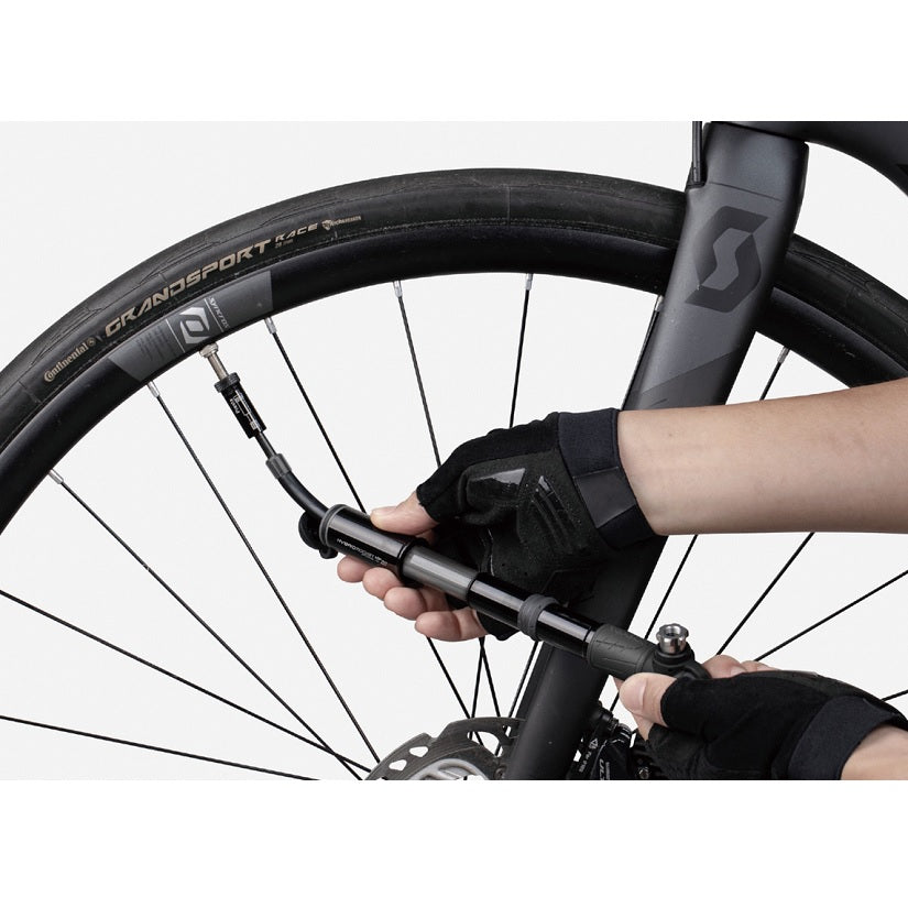 Topeak Hybrid Master Mini - Cykelpumpe med Co2 funktion