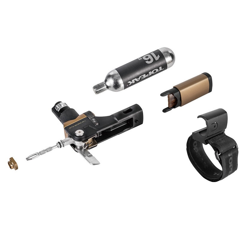 Topeak TUBIMaster+ Tubeless Kit - Co2 + værktøj