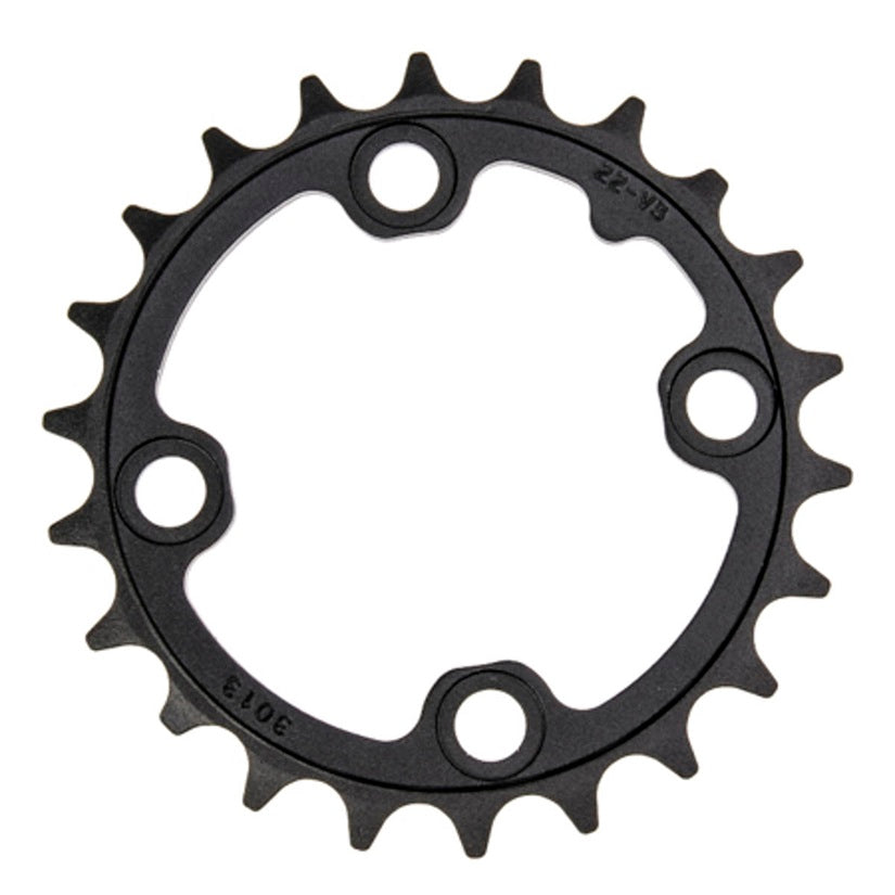 Sram Truvativ MTB klinge 22T 9-10s 64-4huls V3 Alu Sort