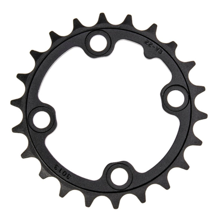 Sram Truvativ MTB klinge 22T 9-10s 64-4huls V3 Alu Sort