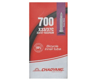 Chaoyang cykelslange 700x33-37c - 60mm presta ventil