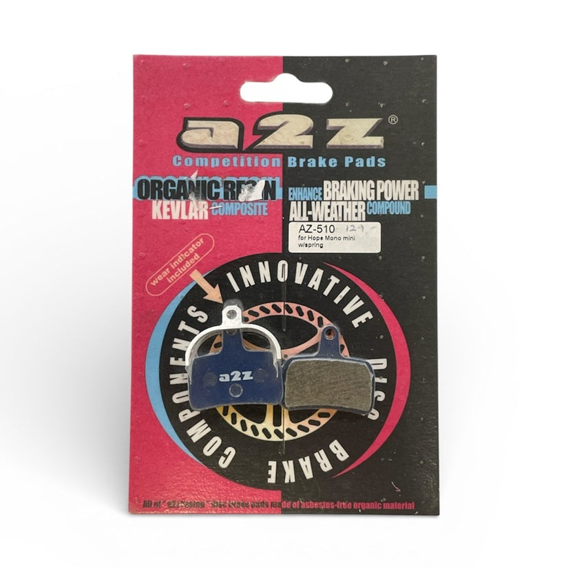 a2z AZ-510 skivebremseklodser Hope Mono mini