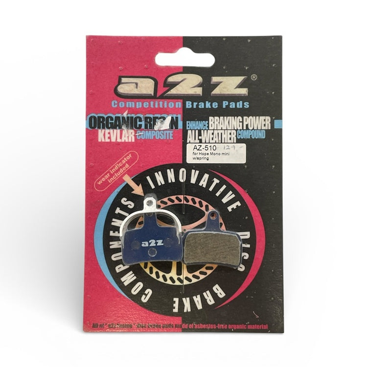 a2z AZ-510 skivebremseklodser Hope Mono mini