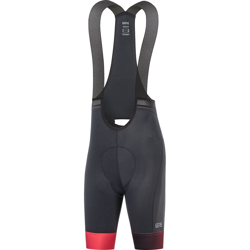 GORE  Ardent Bib Shorts+ - Sort/Hibiscus Pink - Dame cykelbuks