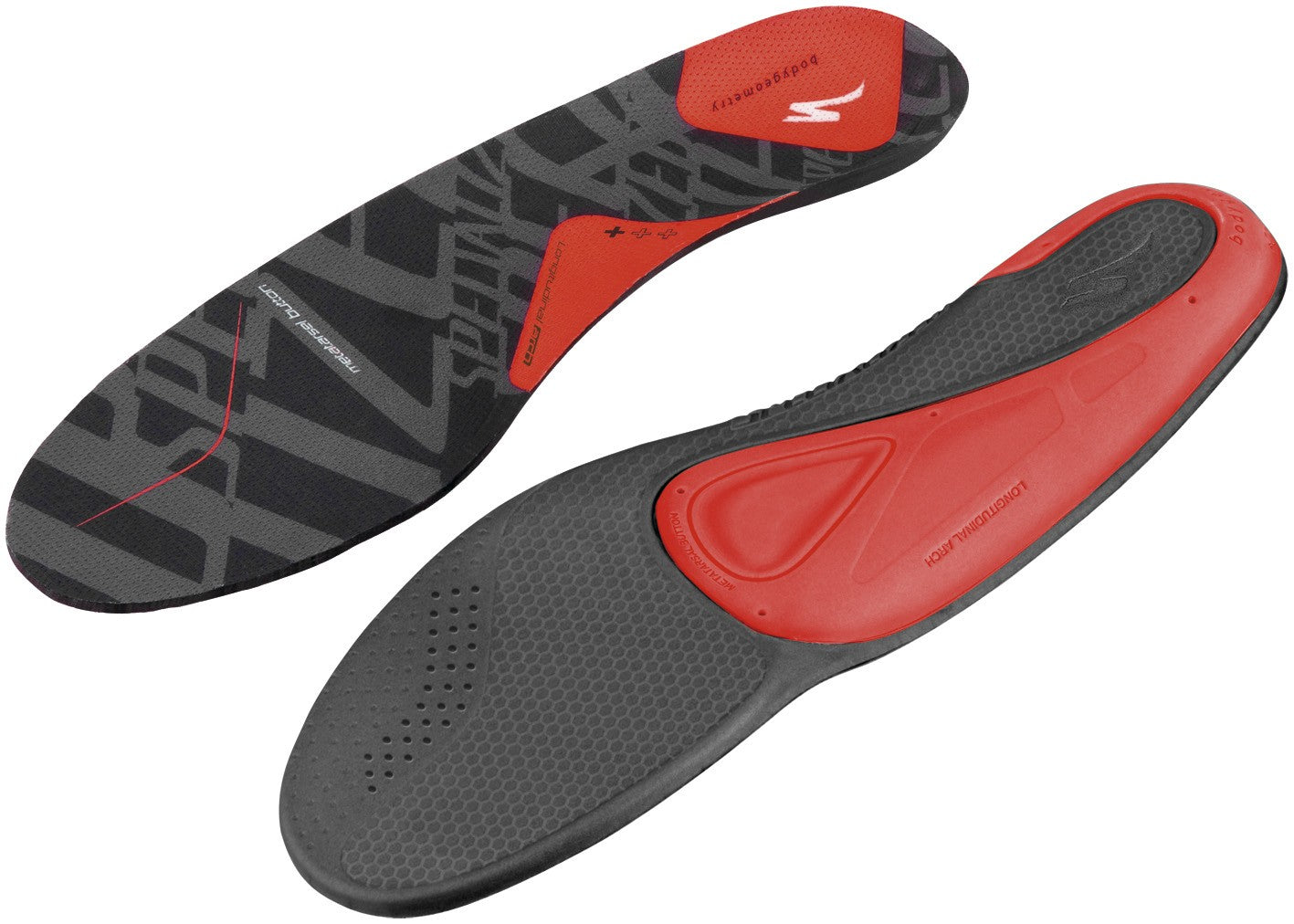 Specialized Bg SL Footbed + Red indlægssåler til cykelsko