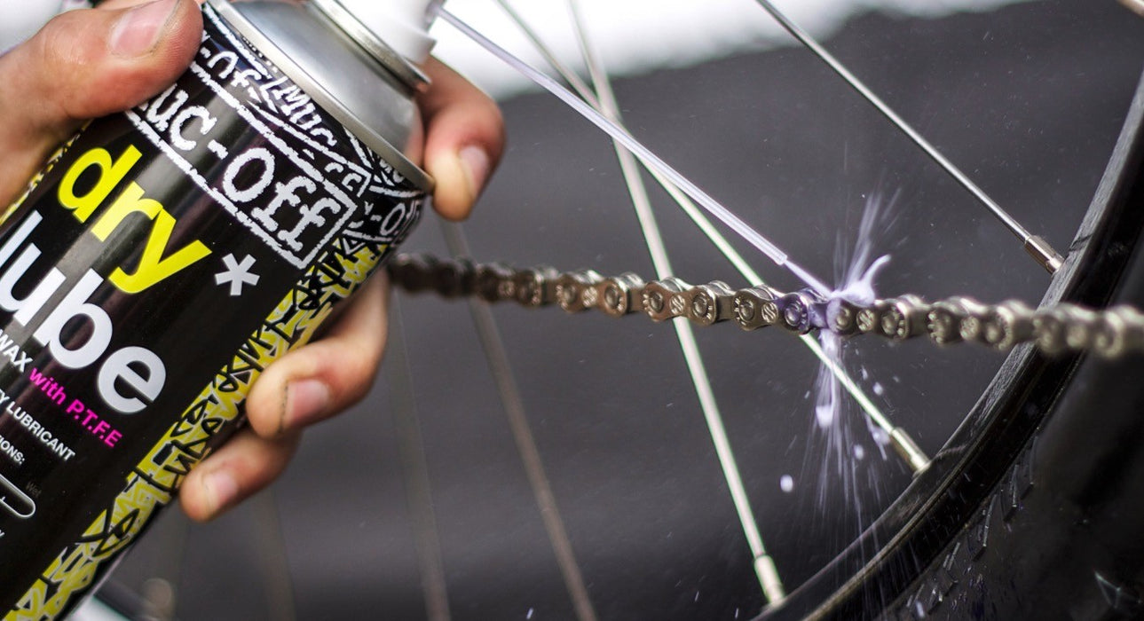 MUC-OFF Dry lube Chain Wax 400 ml - Kædeolie til din cykel