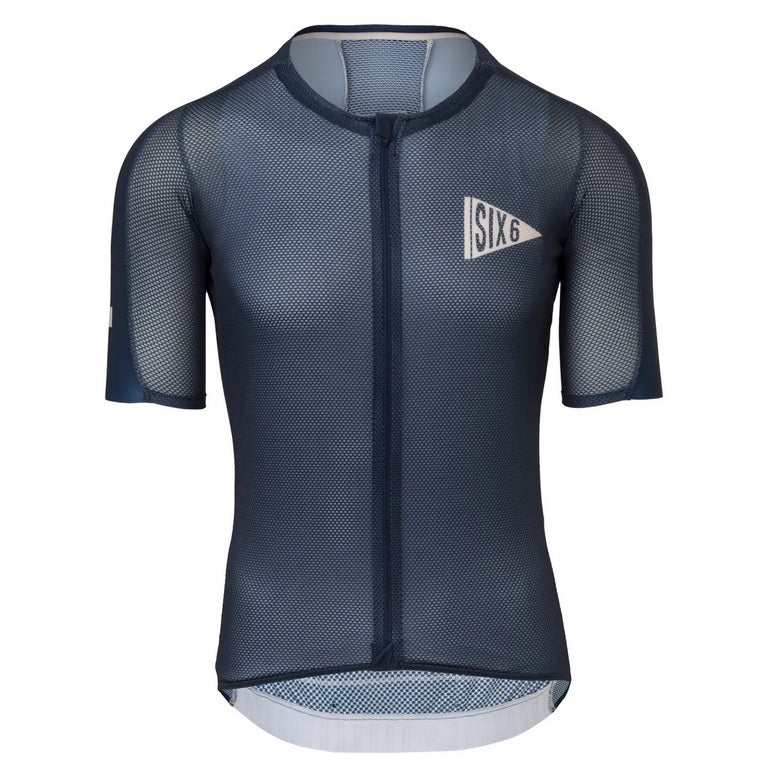 AGU High Summer SIX6 IV SS Cykeltrøje - Deep Blue - Herre