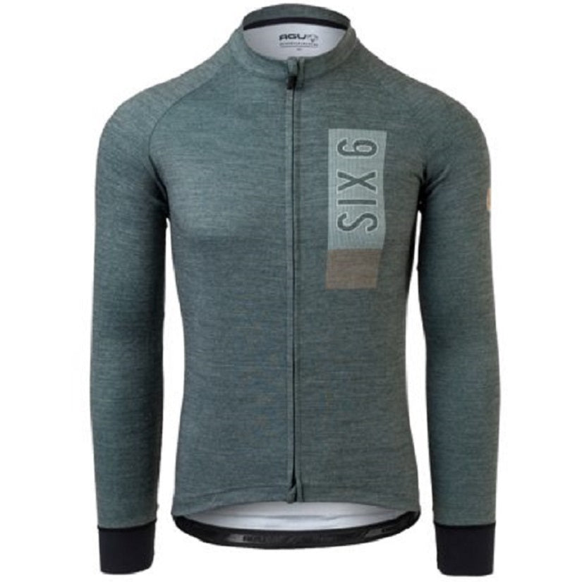 AGU Jersey LS Six6 Merino II Grøn