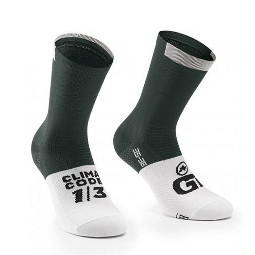 Assos GT C2 Cykelsokker - Grenade Green