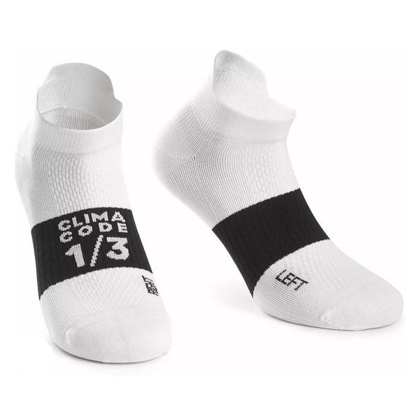 Assos Hot Summer Cykelsokker - Holy White