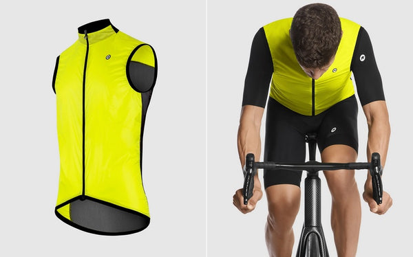 Assos Mille GT C2 Vindvest - Optic Yellow