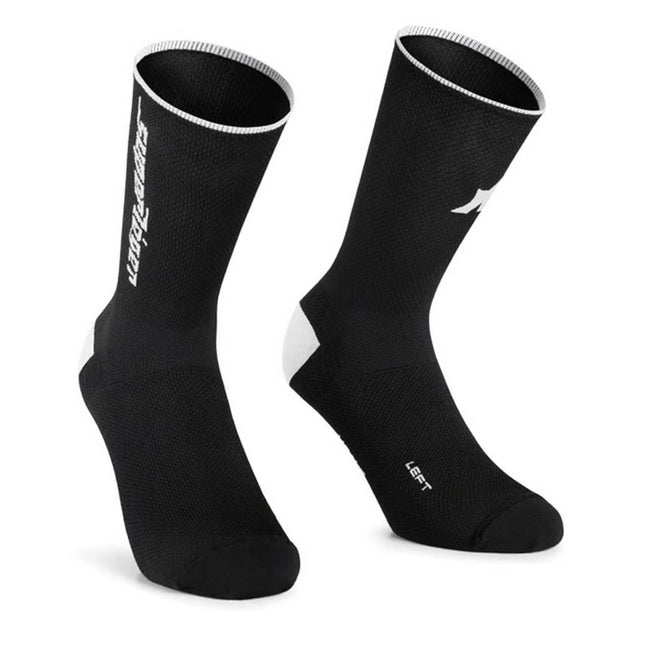 Assos RS Superleger Cykelsokker - Black Serie