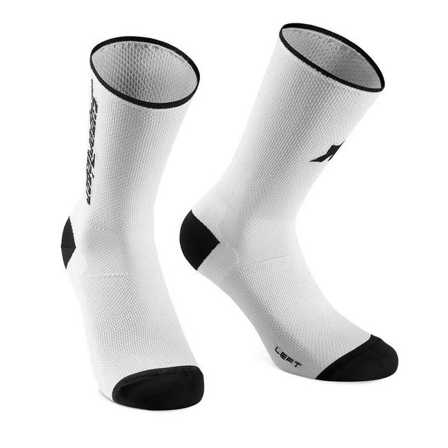 Assos RS Superleger Cykelsokker - Holy White