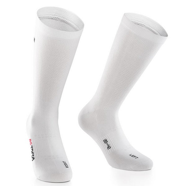 Assos RS Targa Cykelsokker - Holy White