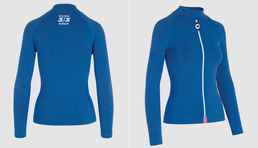 Assos Women Ultraz Winter LS Skin Layer Svedundertrøje - Blue