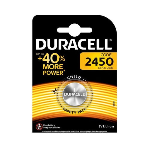 Duracell CR2450 / DL2450 Lithium Batteri