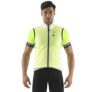 Giordana Gilet Vindvest - Transparent