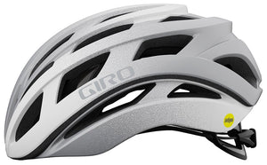 Giro Helios Spherical Cykelhjelm - Mat Hvid / Sølv Fade