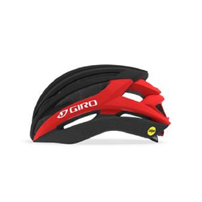 Giro Syntax MIPS sort/rød cykelhjelm