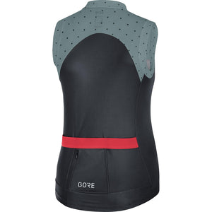 Gore C5 Women Sleeveless Jersey Sort/Grå