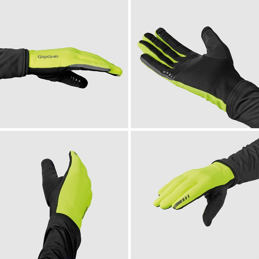 GripGrab Insulator 2 Hi-Vis Midseason Cykelhandsker