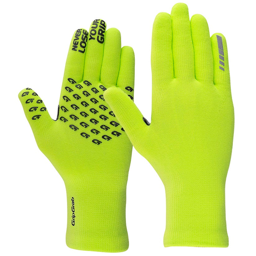 GripGrab Strikket Termo Cykelhandsker - Hi-Vis