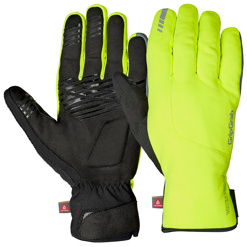 Gripgrab Polaris 2 Waterproof Vinter Cykelhandsker - Hi_Vis