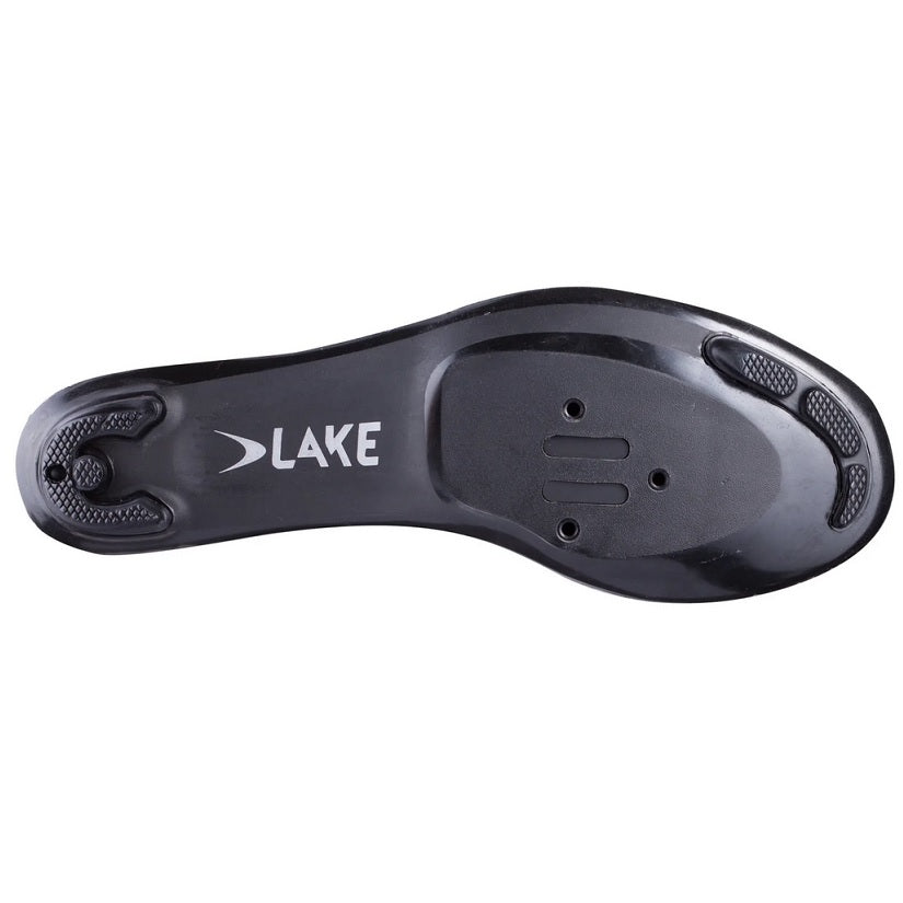 Lake CX177-X Cykelsko - Wide/Bred - Hvid/Sort