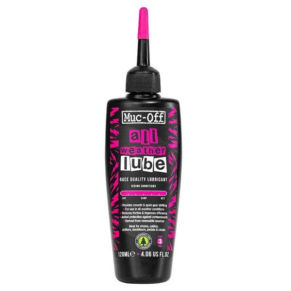 MUC-OFF All Weather lube 120 ml - Kædeolie til din cykel