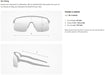 Oakley Sutro Lite Cykelbriller størrelses guide