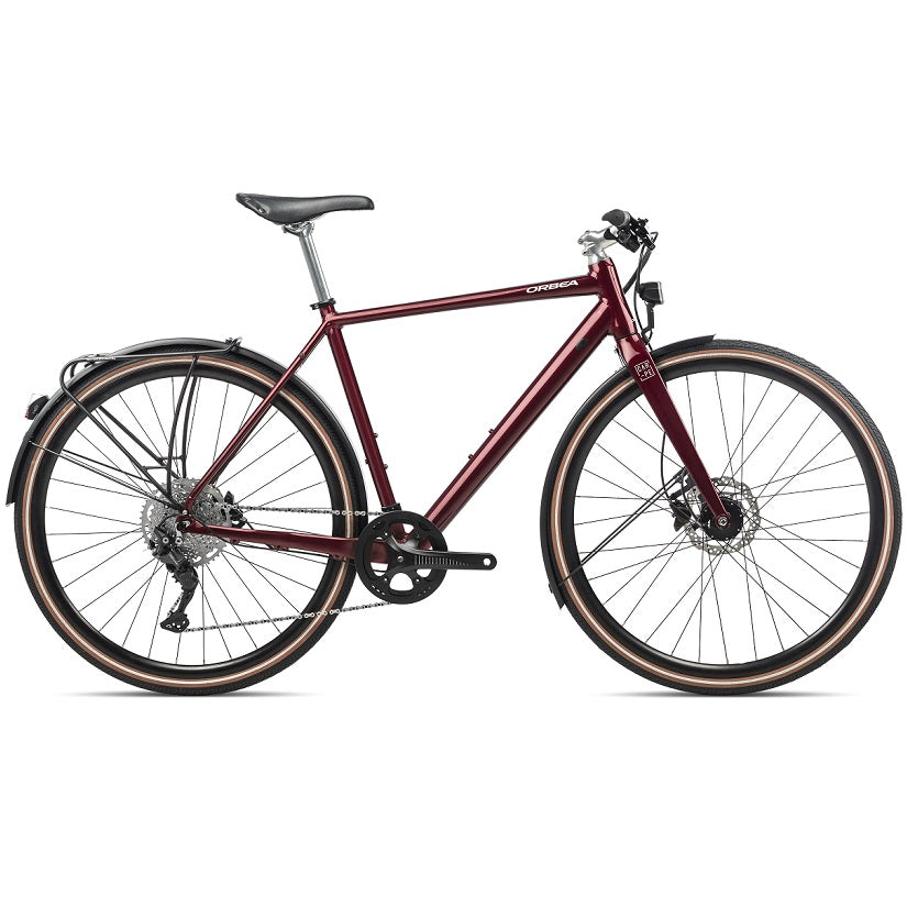 Orbea Carpe 10 Citybike - Dark Red Gloss