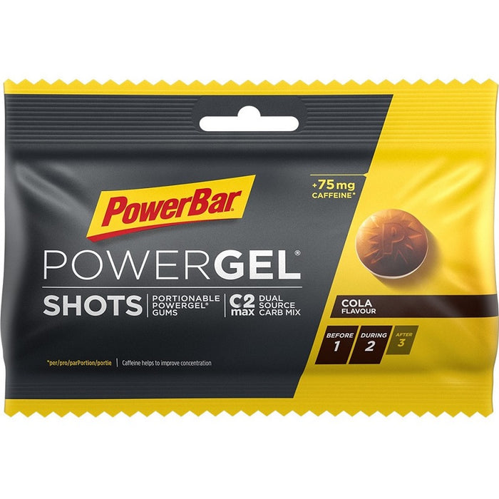 PowerBar PowerGel Shots Cola med koffein