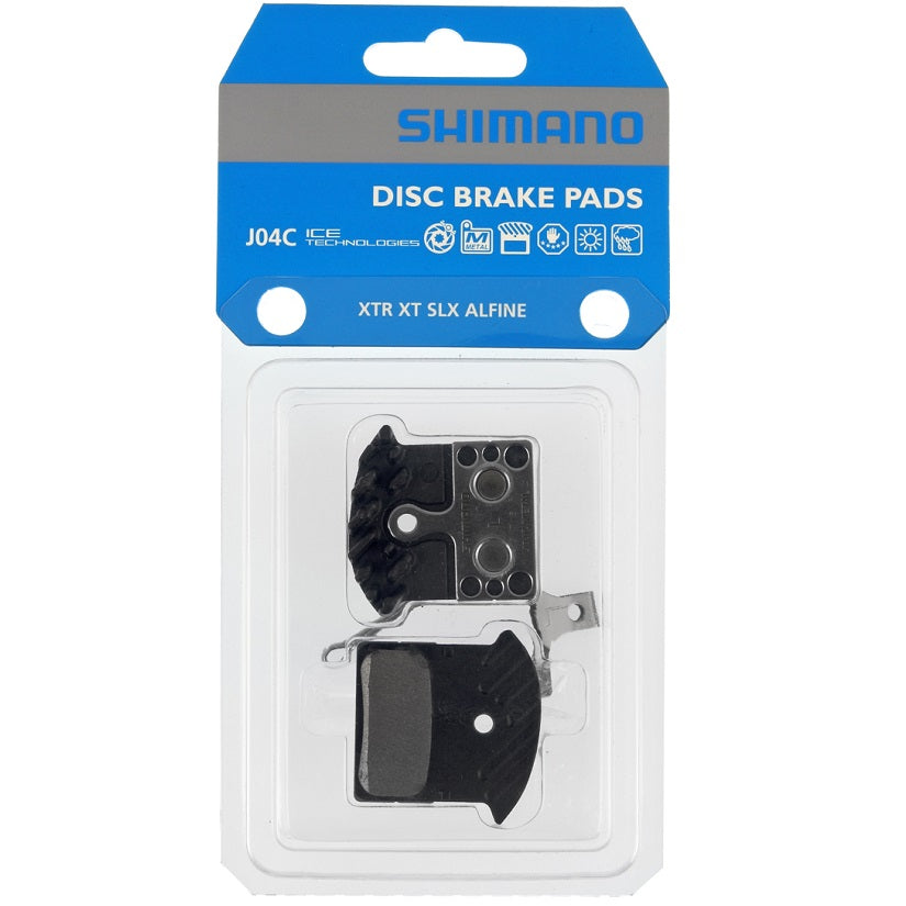 Shimano J04C Metal bremseklods til hydrauliske skivebremser