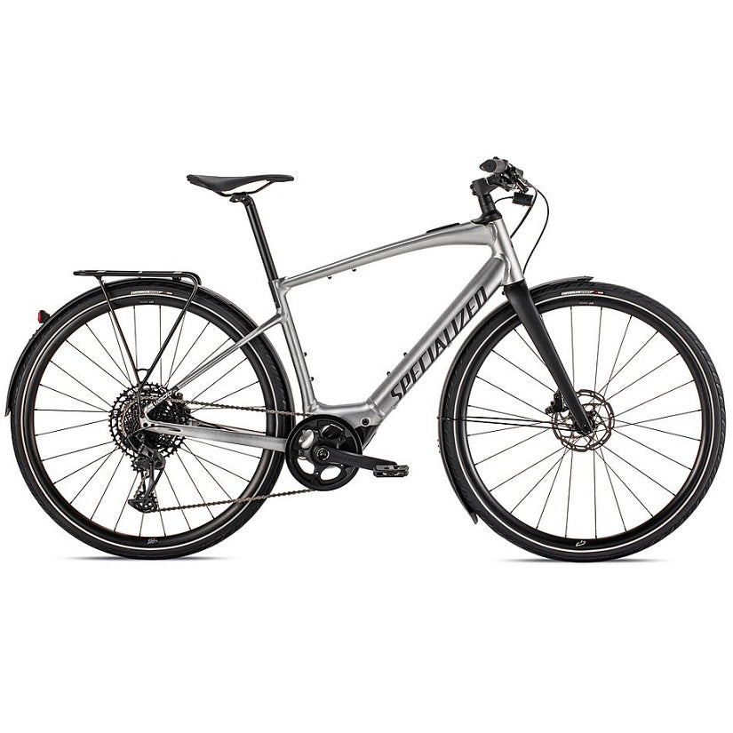 Specialized Turbo Vado SL 5.0 EQ 2022 Elcykel - Brushed Alu