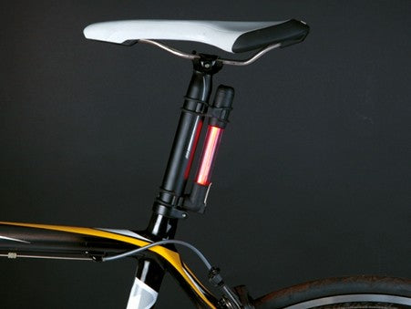 Topeak MiniRocket iGlow - Effektiv mini cykelpumpe med lys