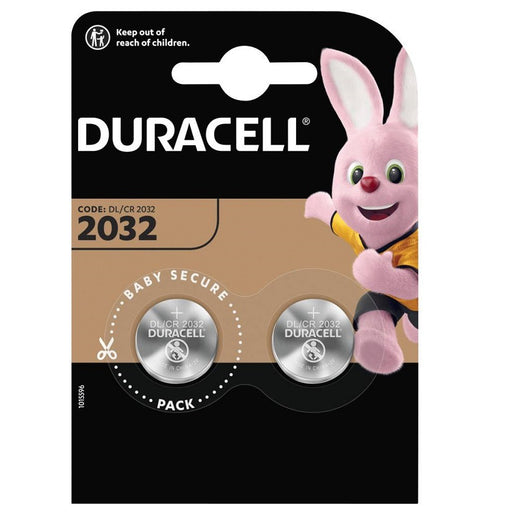 Duracell CR2032 Lithium Batteri - 2 stk